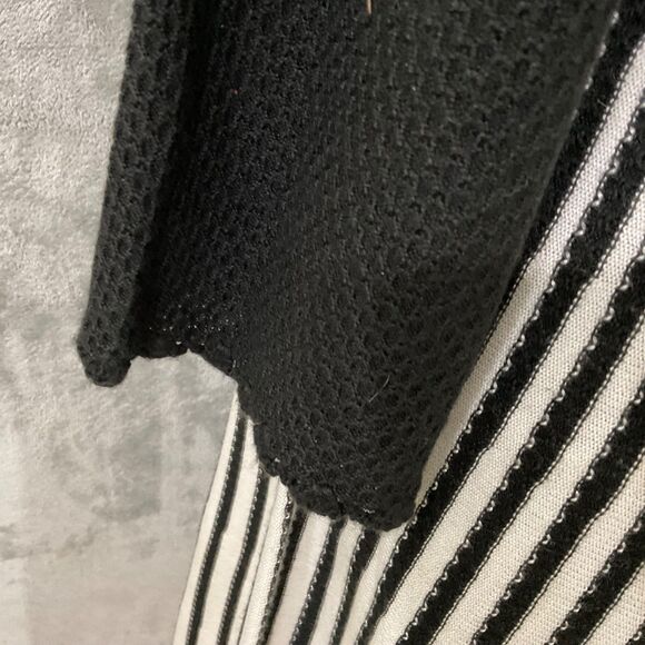 Calvin Klein Womens Ribbed knit Fit & Flare Dress Size L Classic Career - Picture 4 of 11